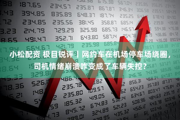 小松配资 极目锐评丨网约车在机场停车场绕圈，司机情绪崩溃咋变成了车辆失控？